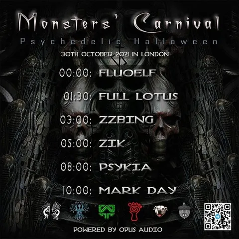 Monsters' Carnival - Psychedelic Halloween