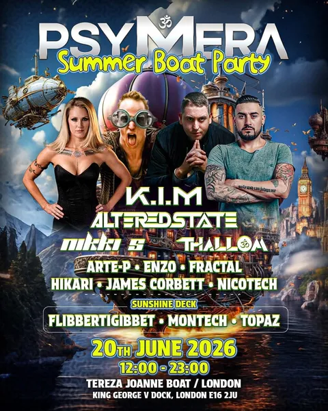 Psymera Summer Boat Party