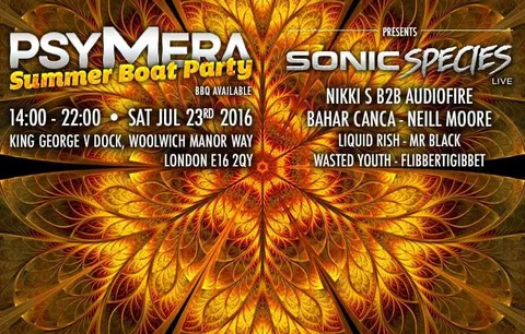 PsyMera Summer Boat Party