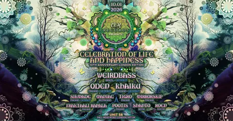 Celebration of Life and Happiness - 10th Anniversary London Edition