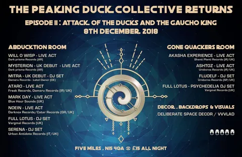 The Peaking Duck Collective Returns: Episode II - Attack of the Ducks and the Gaucho King