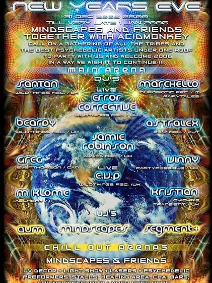 New Years Eve Acid Monkey