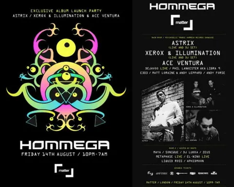 Hommega Exclusive Album Launch Party