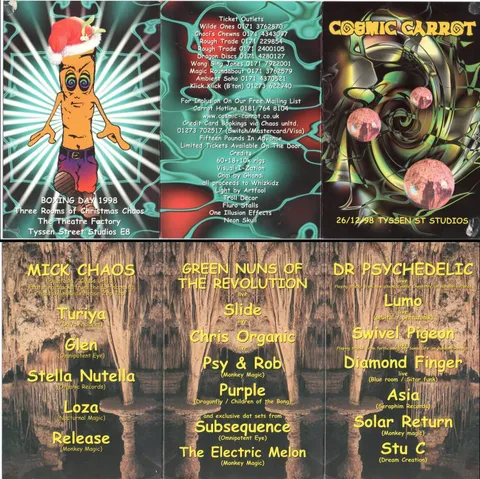 Cosmic Carrot - Three Rooms of Christmas Chaos