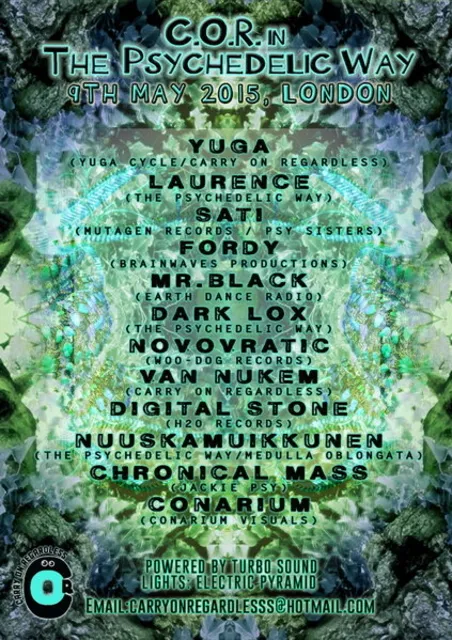 C.O.R. in The Psychedelic Way