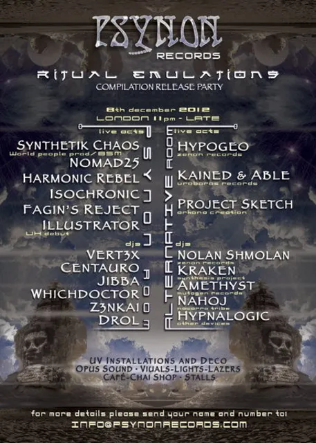 Ritual Emulations Compilation Release Party