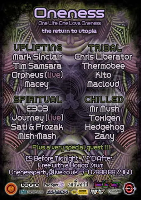 Oneness - The Return to Utopia